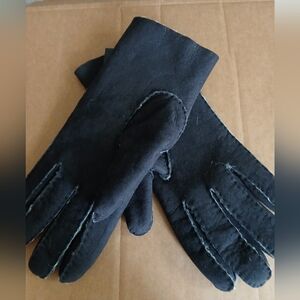 Tuzzi Shearling Lined Leather Gloves NWT Size 8